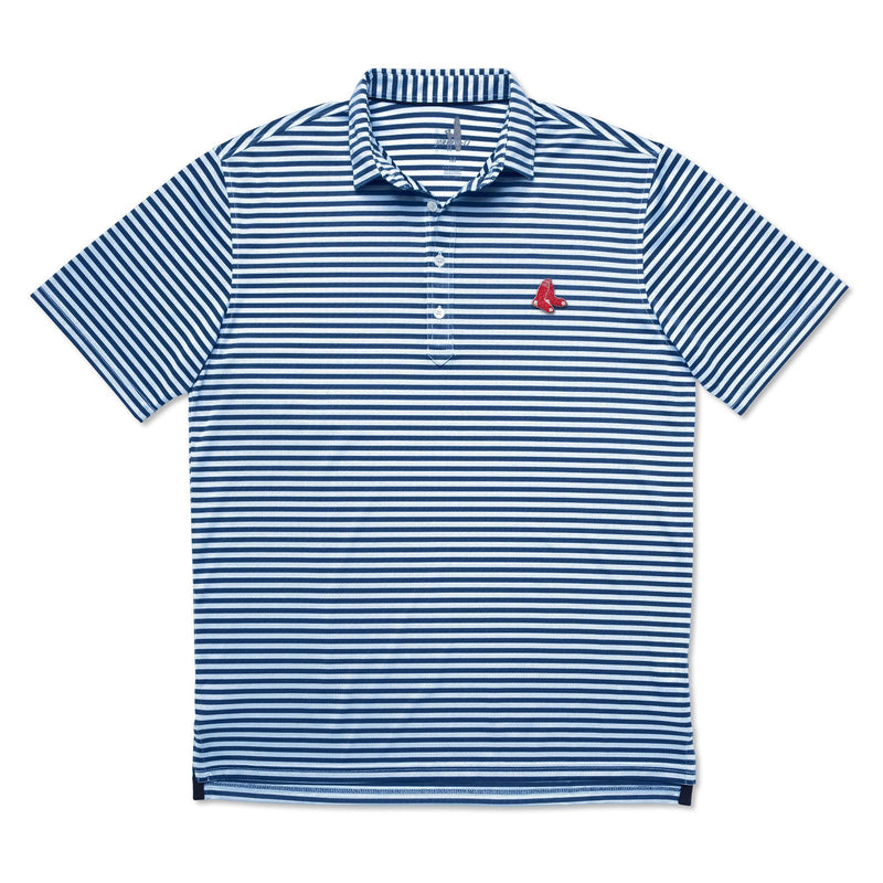 Red Sox Ryder PREP-FORMANCE Striped Polo