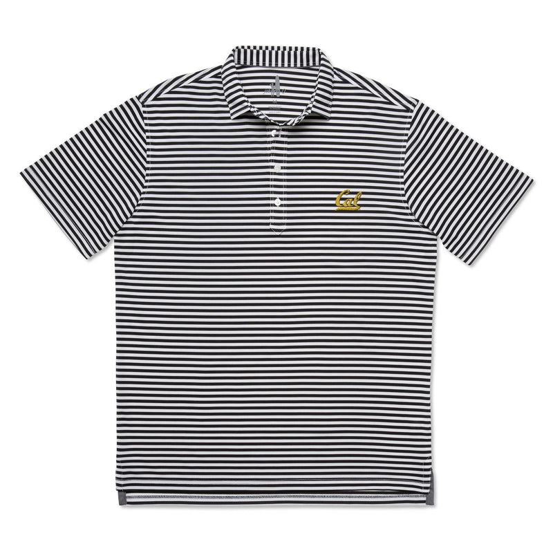 UC Berkeley Ryder PREP-FORMANCE Striped Polo