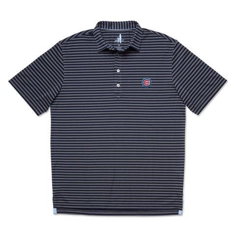 Cubs Ryder PREP-FORMANCE Striped Polo