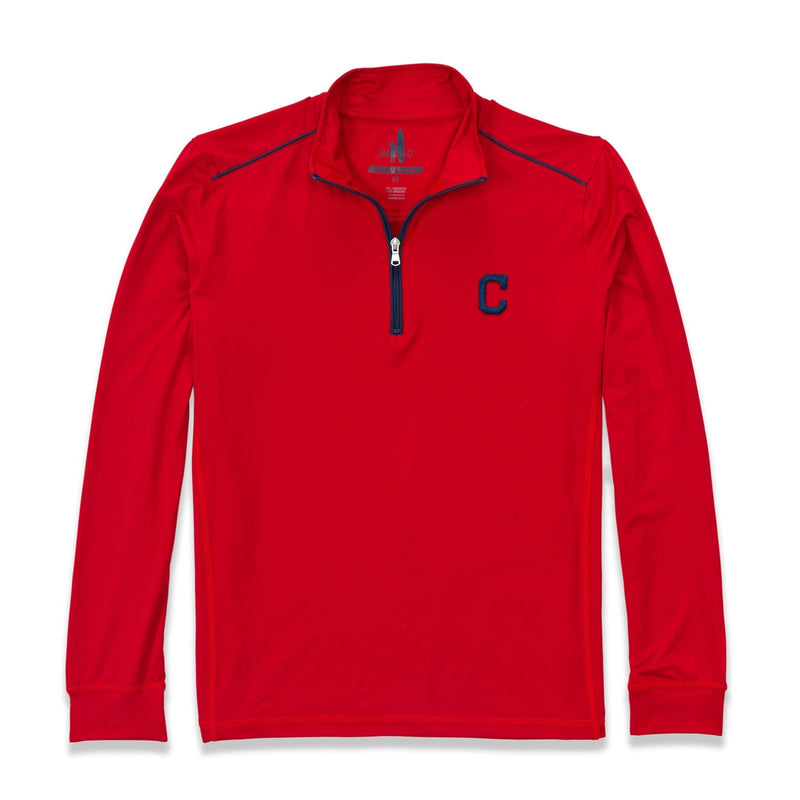 Indians Lammie 1/4 Zip PREP-FORMANCE Pullover