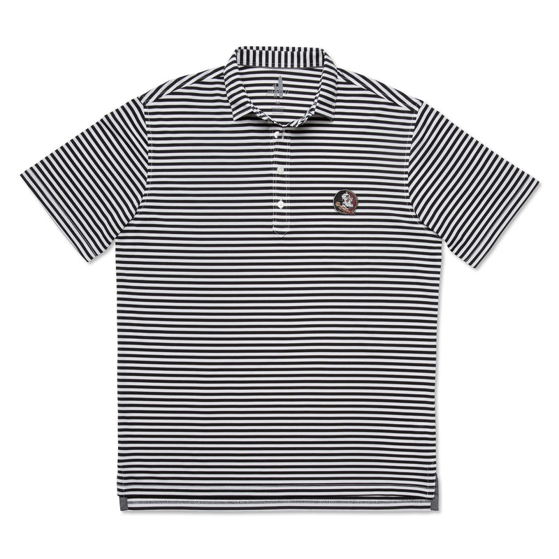 Florida State University Ryder PREP-FORMANCE Striped Polo