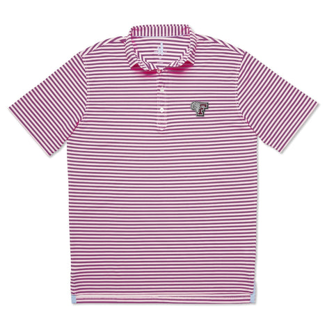 Fordham University Ryder PREP-FORMANCE Striped Polo