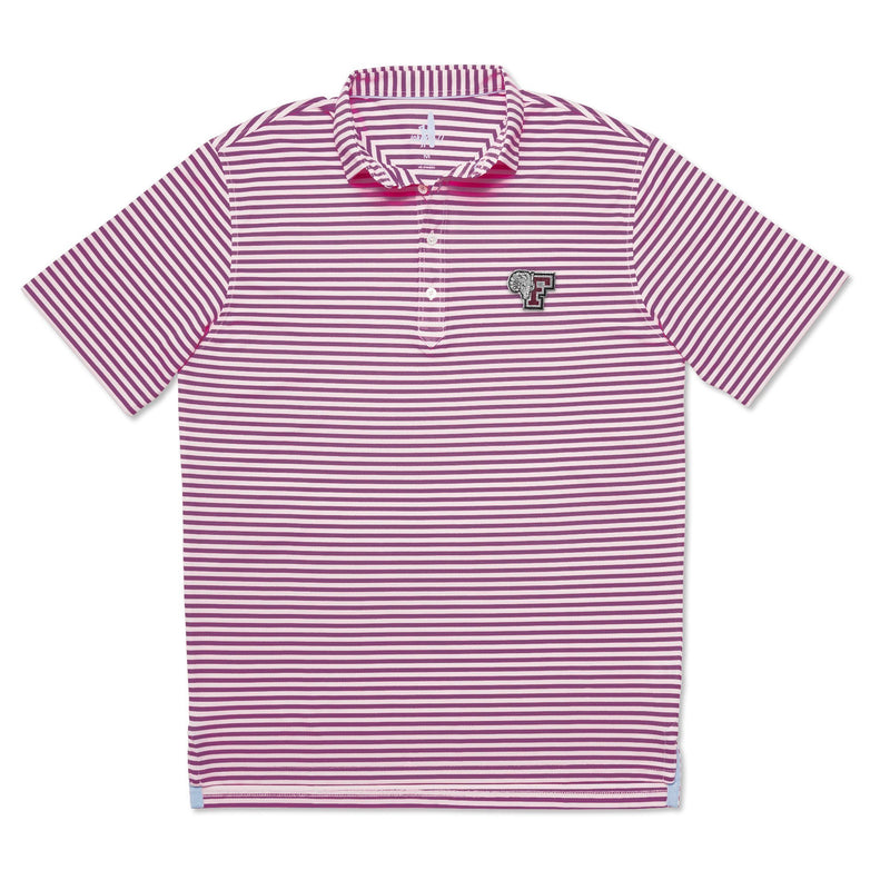 Fordham University Ryder PREP-FORMANCE Striped Polo