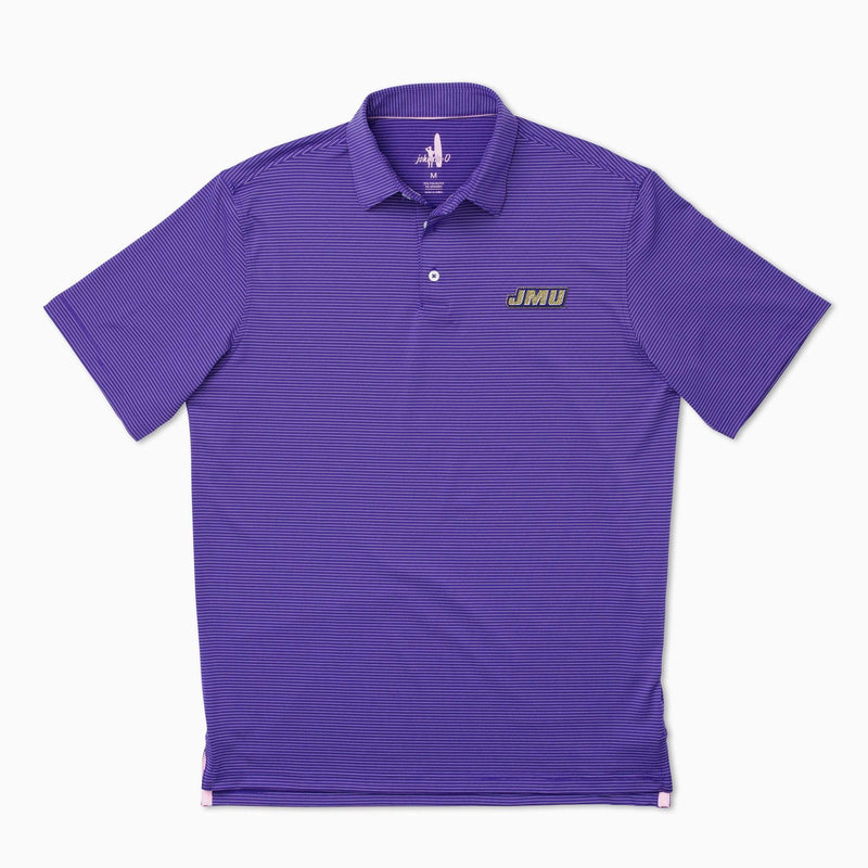 James Madison University Albatross PREP-FORMANCE Striped Polo
