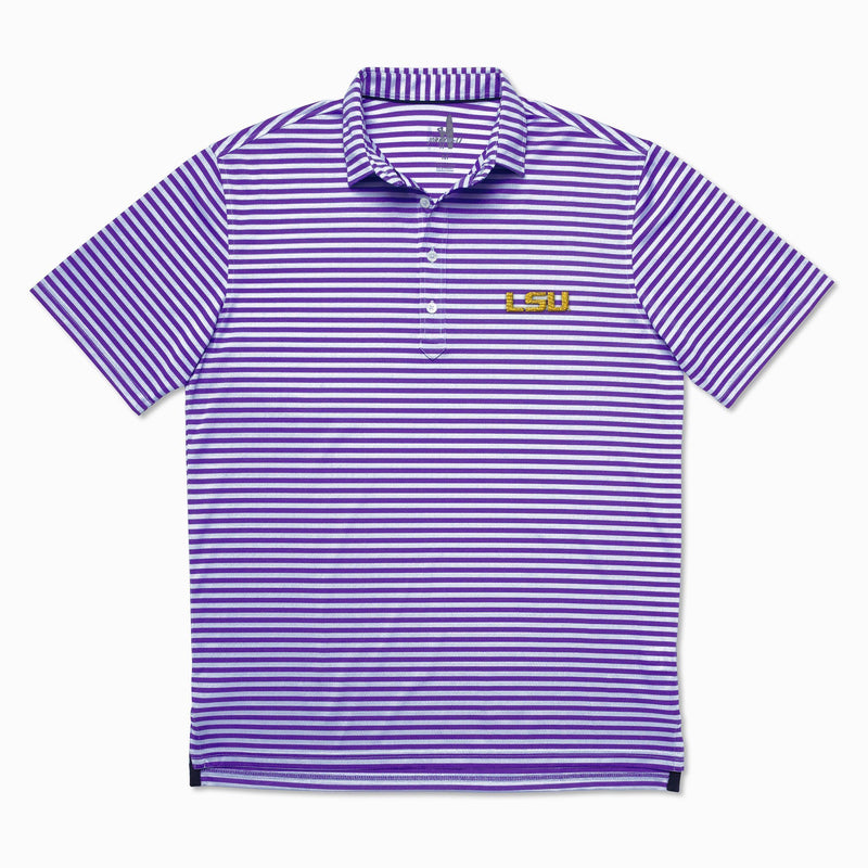 Louisiana State University Ryder PREP-FORMANCE Striped Polo