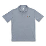 University Of Miami Fairway PREP-FORMANCE Polo