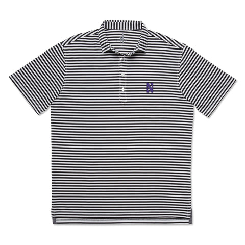 Northwestern University Ryder PREP-FORMANCE Striped Polo