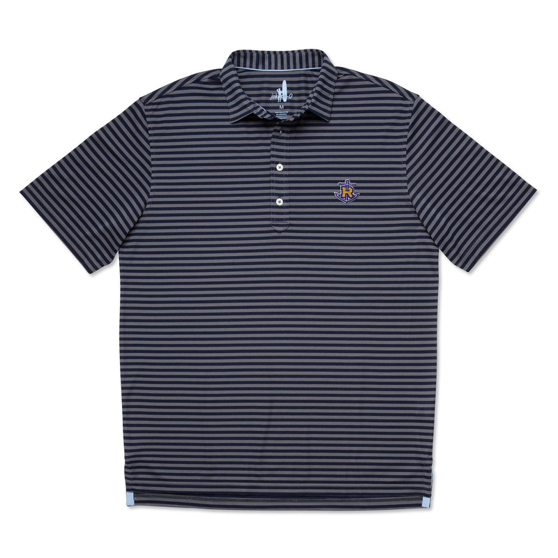 Rollins College Ryder PREP-FORMANCE Striped Polo