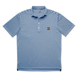 Rollins College Ryder PREP-FORMANCE Striped Polo