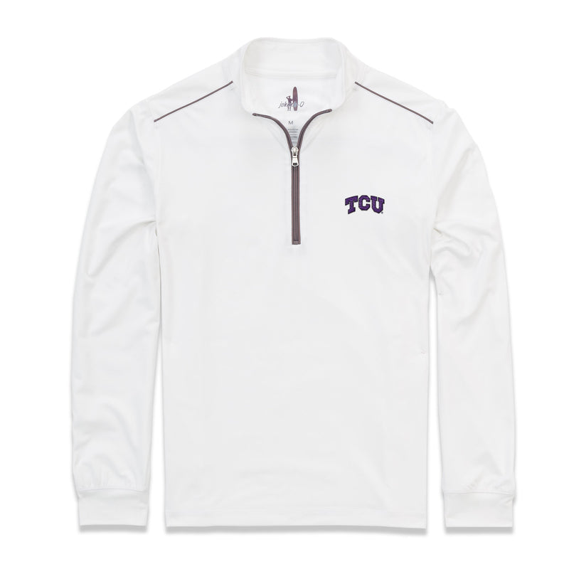 Texas Christian University Lammie 1/4 Zip PREP-FORMANCE Pullover