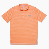 University of Tennessee Ryder PREP-FORMANCE Striped Polo