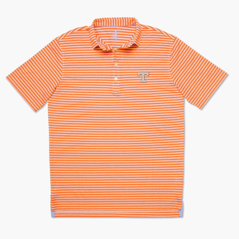 University of Tennessee Ryder PREP-FORMANCE Striped Polo