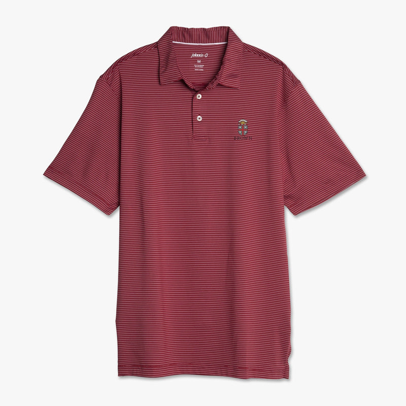 Brown University Albatross PREP-FORMANCE Striped Polo
