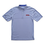 University of Mississippi Bunker PREP-FORMANCE Striped Polo