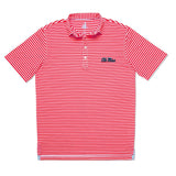 University of Mississippi Ryder PREP-FORMANCE Striped Polo