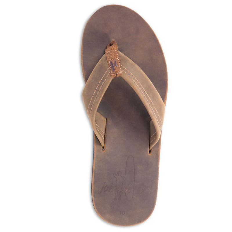 Shredders Leather Flip Flops